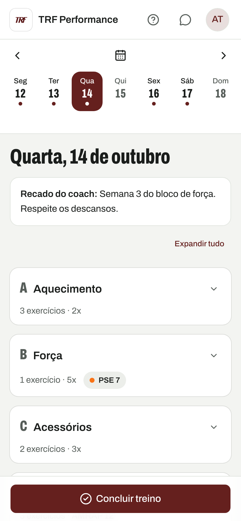 Sua semana
